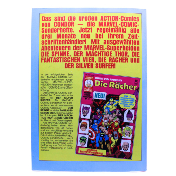 Marvel Comic Stars Nr. 10 (1981) | Thor & Spider-Man | Debüt der Menschlichen Fliege | Condor Verlag